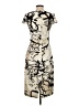 Max Mara Graphic Ivory Casual Dress Size 8 - photo 2