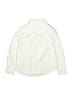 Crewcuts 100% Cotton Solid Ivory Long Sleeve Button-Down Shirt Size 8 - photo 2