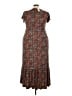 Gilli Print Brown Casual Dress Size 3X - photo 2