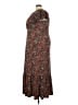 Gilli Print Brown Casual Dress Size 3X - photo 5