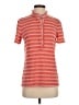 Tory Burch Red Short Sleeve Top Size S - photo 1