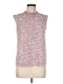 Adrianna Papell Polka Dots Red Sleeveless Blouse Size M - photo 1