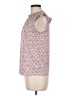 Adrianna Papell Polka Dots Red Sleeveless Blouse Size M - photo 5