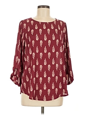 41Hawthorn 3/4 Sleeve Blouse (view 1)