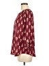 41Hawthorn 100% Polyester Burgundy 3/4 Sleeve Blouse Size M - photo 5