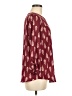 41Hawthorn 100% Polyester Burgundy 3/4 Sleeve Blouse Size M - photo 4
