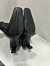 Prada 100% Leather Black Black Buckle Boots Size EU 35 1/2 - photo 8