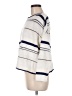 Lou & Grey Stripes White Pullover Sweater Size M - photo 5