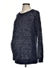 Gap - Maternity Blue Long Sleeve Top Size Sm Maternity - photo 1