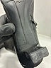 Prada 100% Leather Black Black Buckle Boots Size EU 35 1/2 - photo 6