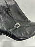 Prada 100% Leather Black Black Buckle Boots Size EU 35 1/2 - photo 5