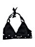 Lands' End Polka Dots Black Swimsuit Top Size 6 - photo 2