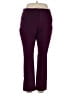JM Collection Solid Purple Active Pants Size 14 - photo 1