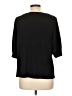 H&M Black 3/4 Sleeve Top Size L - photo 2
