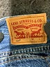 Levi's 100% Cotton Blue Denim Shorts Size 29 waist - photo 3