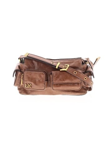 MICHAEL Michael Kors Leather Crossbody Bag (view 1)