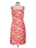 Etcetera Tropical Orange Cocktail Dress Size 10 - photo 1