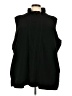 Woman Within 100% Polyester Black Vest Size 30 (3X) - photo 1