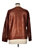 Fever 100% Acrylic Metallic Brown Pullover Sweater Size XL - photo 2