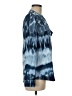 Calvin Klein 100% Polyester Tie-dye Blue Long Sleeve Blouse Size M (estimated) - photo 4