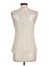 Charter Club 100% Polyester Ivory Sleeveless Blouse Size 10 - photo 2