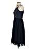 Armani Exchange 100% Polyester Argyle Blue Cocktail Dress Size 2 - photo 5