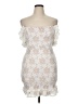 Selfie Leslie White Cocktail Dress Size XL - photo 1