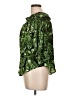 Rosette 100% Polyester Green 3/4 Sleeve Blouse Size L - photo 5