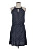 Carole Little Polka Dots Blue Casual Dress Size 6 - photo 1