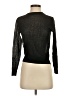 Zara Metallic Black Turtleneck Sweater Size S - photo 1