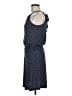 Carole Little Polka Dots Blue Casual Dress Size 6 - photo 5