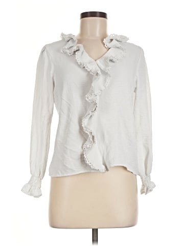NY Collection Long Sleeve Blouse (view 1)