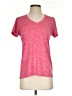 Under Armour 100% Polyester Tweed Pink Active T-Shirt Size S - photo 1