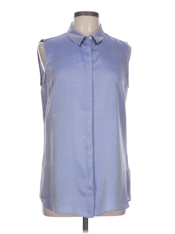 Thomas Pink Sleeveless Silk Top (view 1)