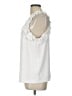 Lilly Pulitzer 100% Polyester White Sleeveless Blouse Size L - photo 5