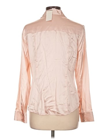 Cache Long Sleeve Silk Top (view 2)