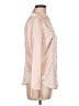 Cache Pink Long Sleeve Silk Top Size L - photo 4