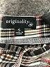 Originality Plaid Ivory Romper Size S - photo 4