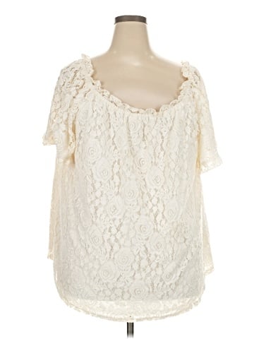 Maurices 3/4 Sleeve Blouse (view 1)