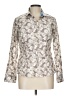 Boden 100% Cotton Floral Ivory Long Sleeve Blouse Size 10 - photo 1