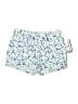 Grand Slam 100% Polyester Floral Blue Shorts Size 6 - photo 1
