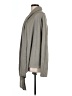 Eileen Fisher 100% Silk Gray Cardigan Size L - photo 5