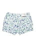 Grand Slam 100% Polyester Floral Blue Shorts Size 6 - photo 2