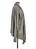 Eileen Fisher 100% Silk Gray Cardigan Size L - photo 4