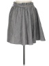 H&M Chevron-herringbone Gray Casual Skirt Size 12 - photo 2