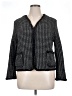 Max Studio 100% Polyester Houndstooth Gray Blazer Size XL - photo 1