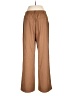 Glyder Solid Brown Casual Pants Size L - photo 2