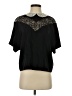 Marc Jacobs 100% Silk Black Short Sleeve Silk Top Size 2 - photo 1