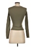 Pull&Bear Green Long Sleeve T-Shirt Size S - photo 2