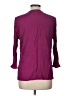 Jaclyn Smith Purple 3/4 Sleeve Blouse Size L - photo 2